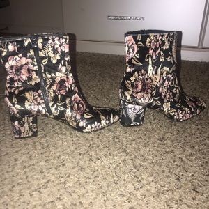 Floral Booties